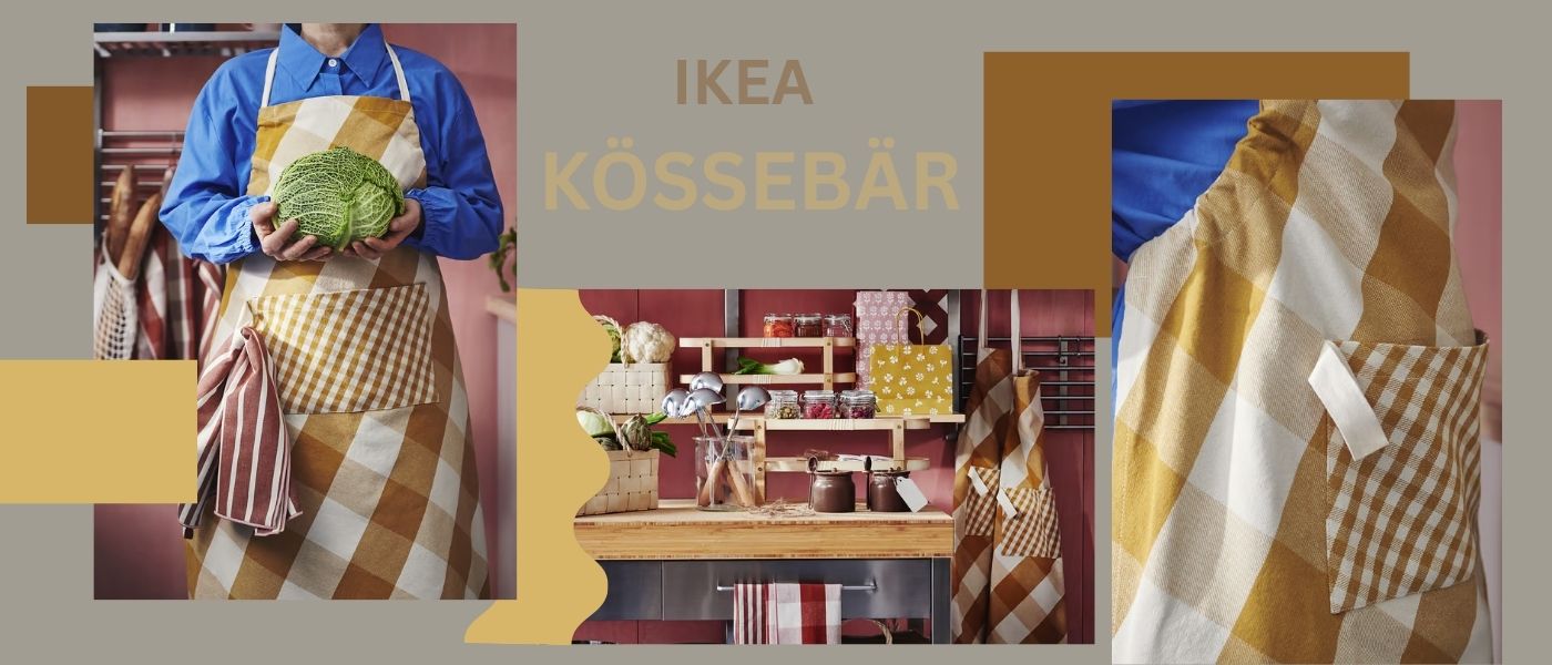 پیش بند آشپزخانه ایکیا مدل IKEA KOSSEBAR